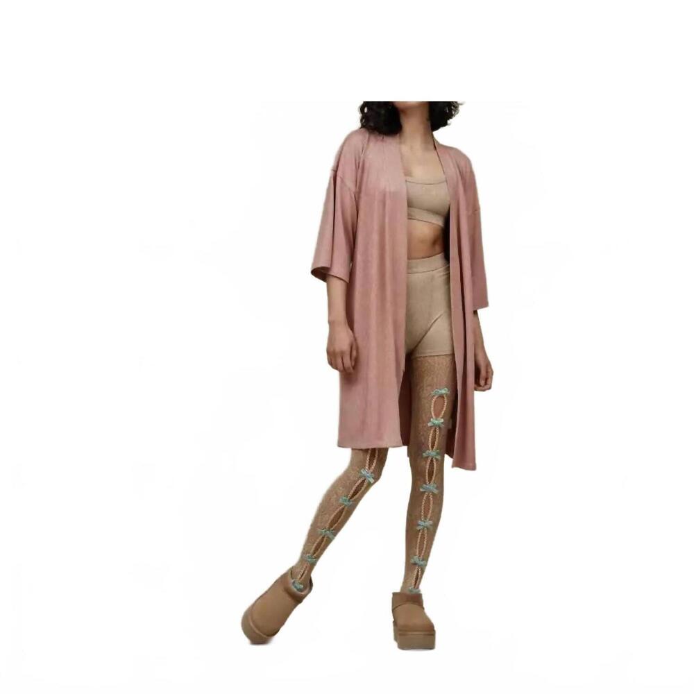 NEW UGG women's classic mini platform in chesnut - Picture 4 of 4